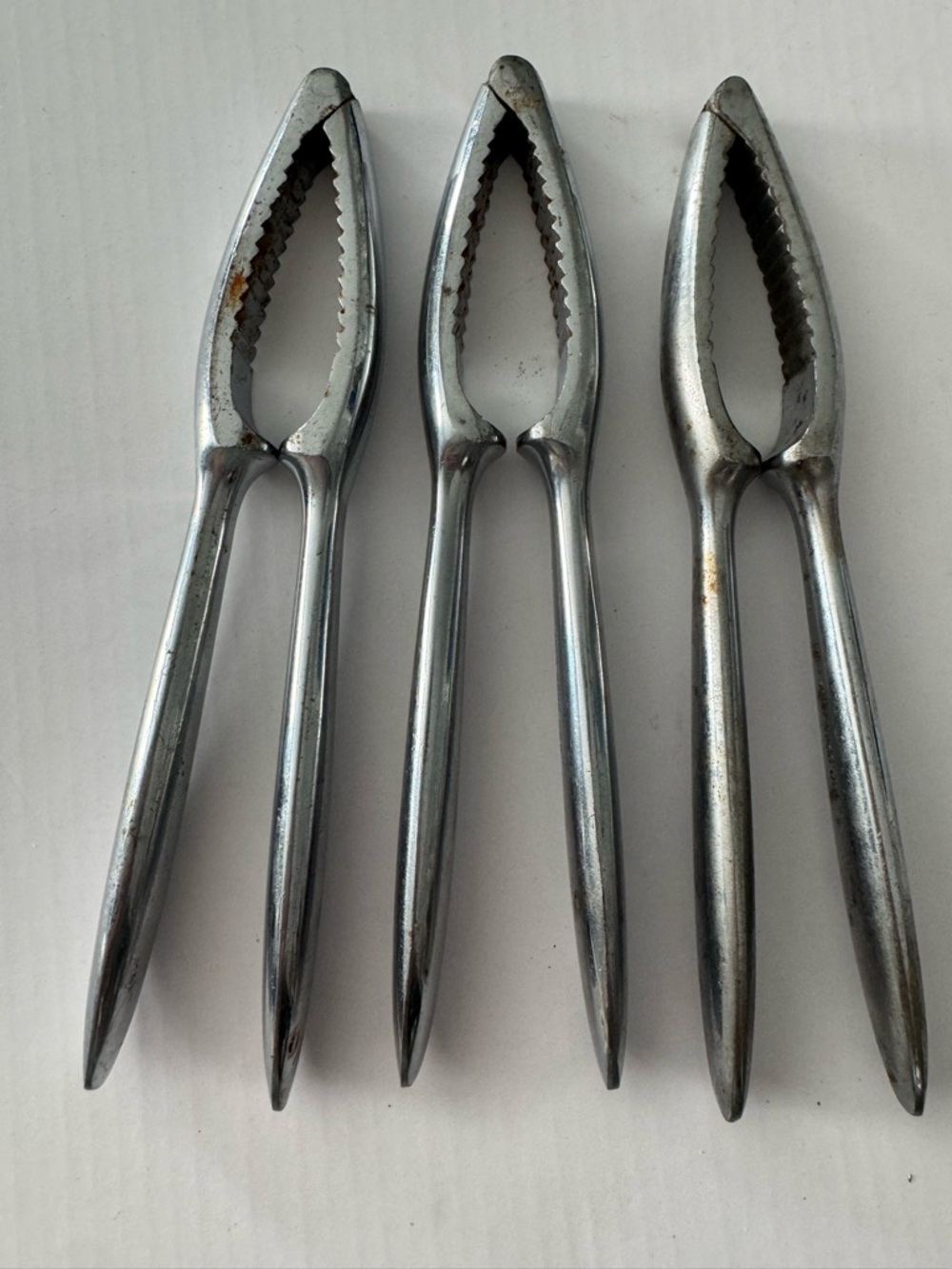 3 Metal Nutcrackers ACC.CROM Made in Italy